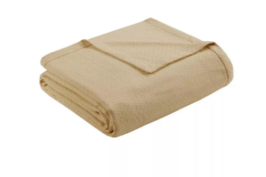 Madison Park, Cotton Blanket Machine Washable, No Fill, OEKO-TEX Certified