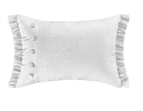 J Queen New York Epic Decorative Pillow, 15 x 21 Bedding