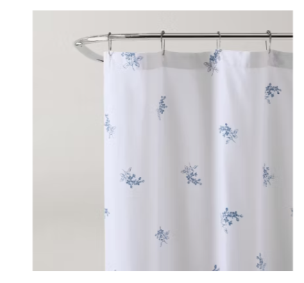 Laura Ashley Flora Shower Curtain