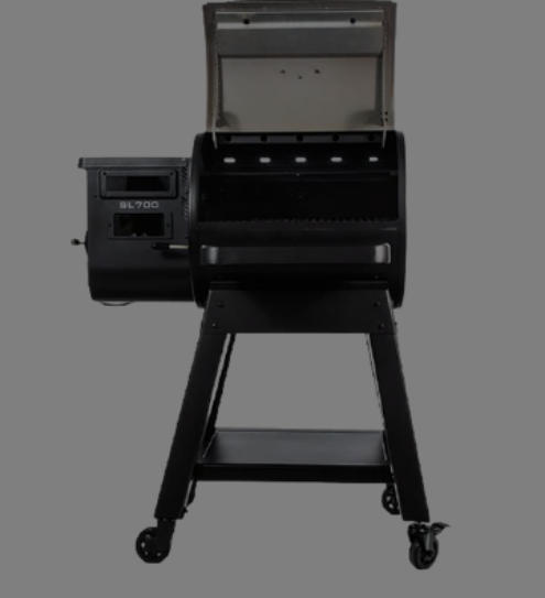 Louisiana Grills SL Series LG700 Wood Pellet Grill and Smoker Freestanding Black USED