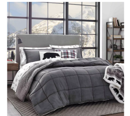 Sherwood Reversible Comforter Set by Eddie Bauer QUEEN