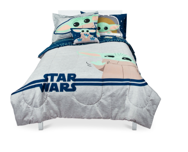 Disney Star Wars Hello Grogu 6-Pc. Twin Comforter Set Bedding