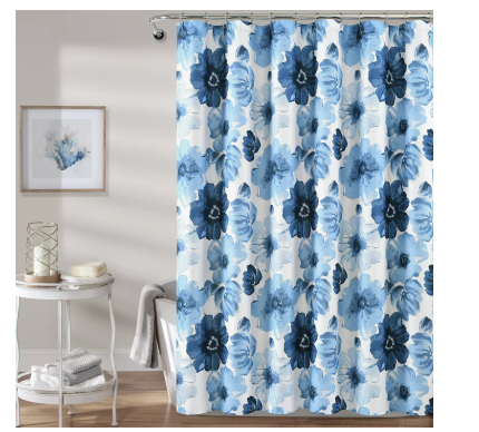 Lush Decor Leah Shower Curtain