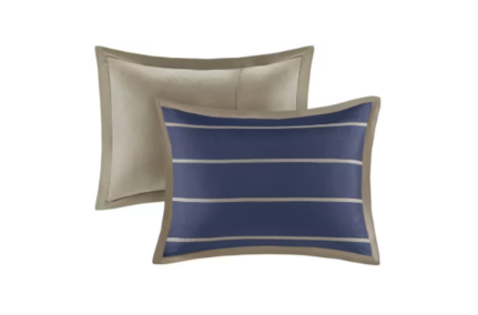 Mi Zone Garrett Striped Comforter Set with Decorative Pillow KING