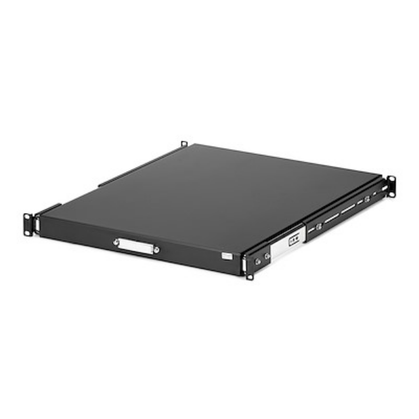 StarTech 1U Sliding Server Rack Mount Keyboard Shelf Tray - 55lbs - 22" Deep