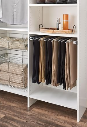 REV a SHELF 24” Pullout Pant Rack