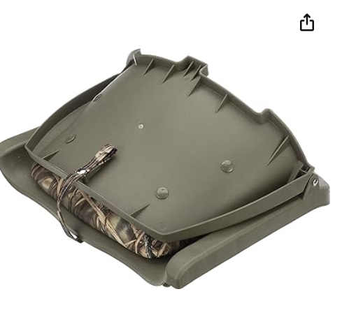 Marine Raider Realtree Max-5 Padded Fold Down Boat Seat