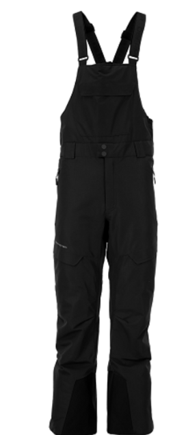 Obermeyer Perseus Bib Ski and Snowboard Pants (Black) Men's Size Small