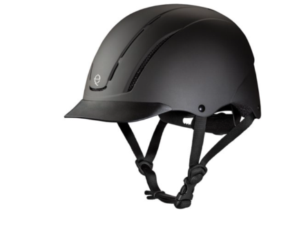 Sml Troxel Dialfit Low Profile Spirit Horse Riding Helmet Black Duratec