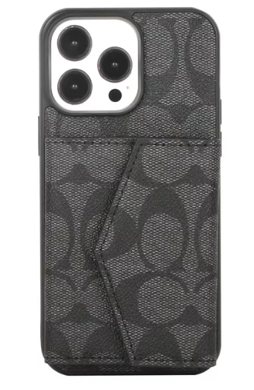 Coach Phone Case Iphone 15 Pro Max Black