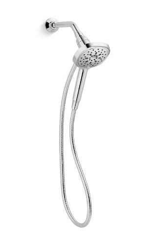 KOHLER Ashan 3-Spray Wall Mount Handheld Showerhead 1.75 GPM in Polished Chrome R27874-G-CP