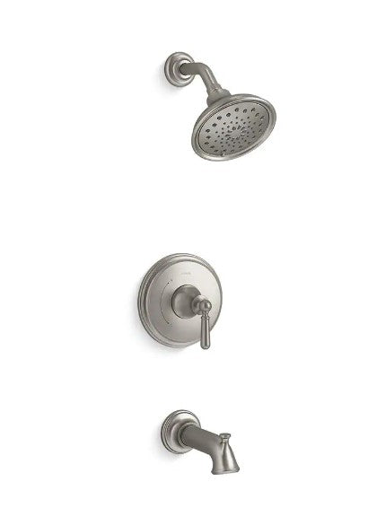 KOHLER Capilano Single-Handle Tub & Shower Faucet, Brushed Nickel K-R26930-4G-BN