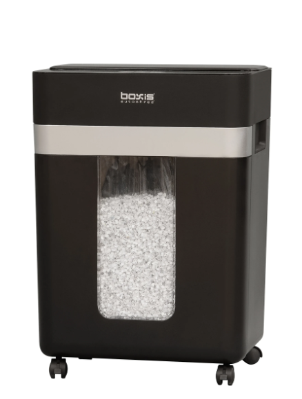 Boxis 150-Sheet Micro-Cut Shredder, Black
