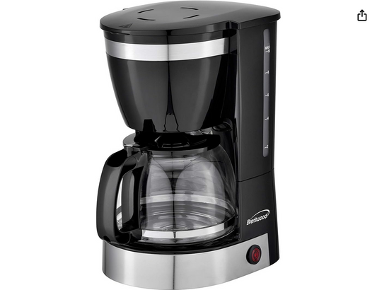 Brentwood Appliances BTWTS215BK Coffee Maker (Black)