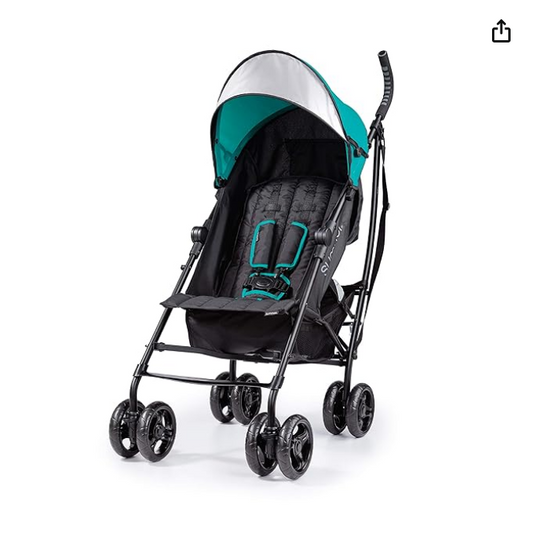 Summer Infant 3Dlite Convenience Stroller, Teal