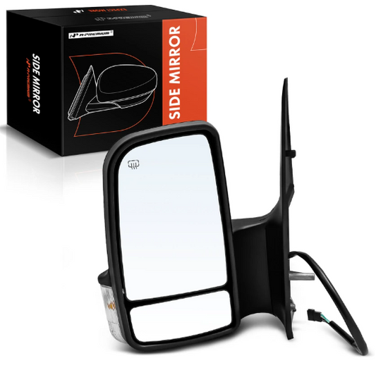 Driver Black Power Heated Mirror Assembly for Mercedes-Benz Sprinter