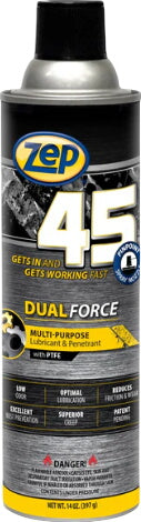 Zep 45 Dual Force Lubricant and Penetrant 14 Oz - ONE CAN