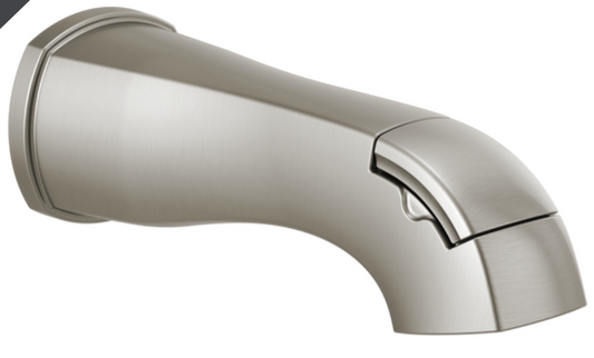 Stryke Diverter Tub Spout in Stainless