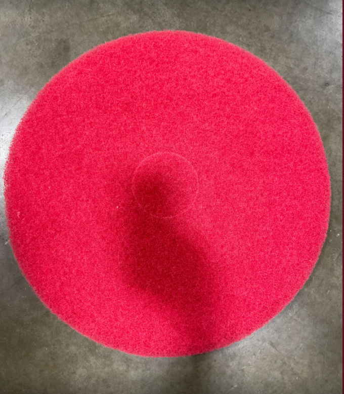 Buffing Floor Pads 16" Red Spray Unitex Floor Pads