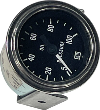 Stewart Warner 82323 Deluxe 2-1/16" Oil Pressure Electric Gauge