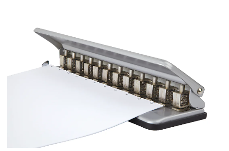 TUL Discbound Notebook System Hole Punch, Silver