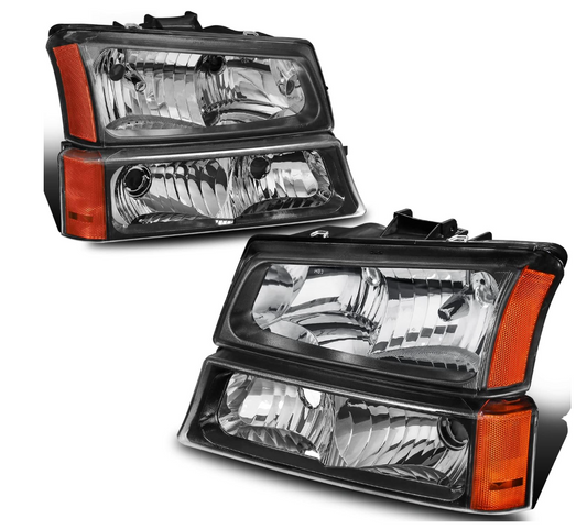 MOSTPLUS Headlight Assembly Chevy Models 2003-2007