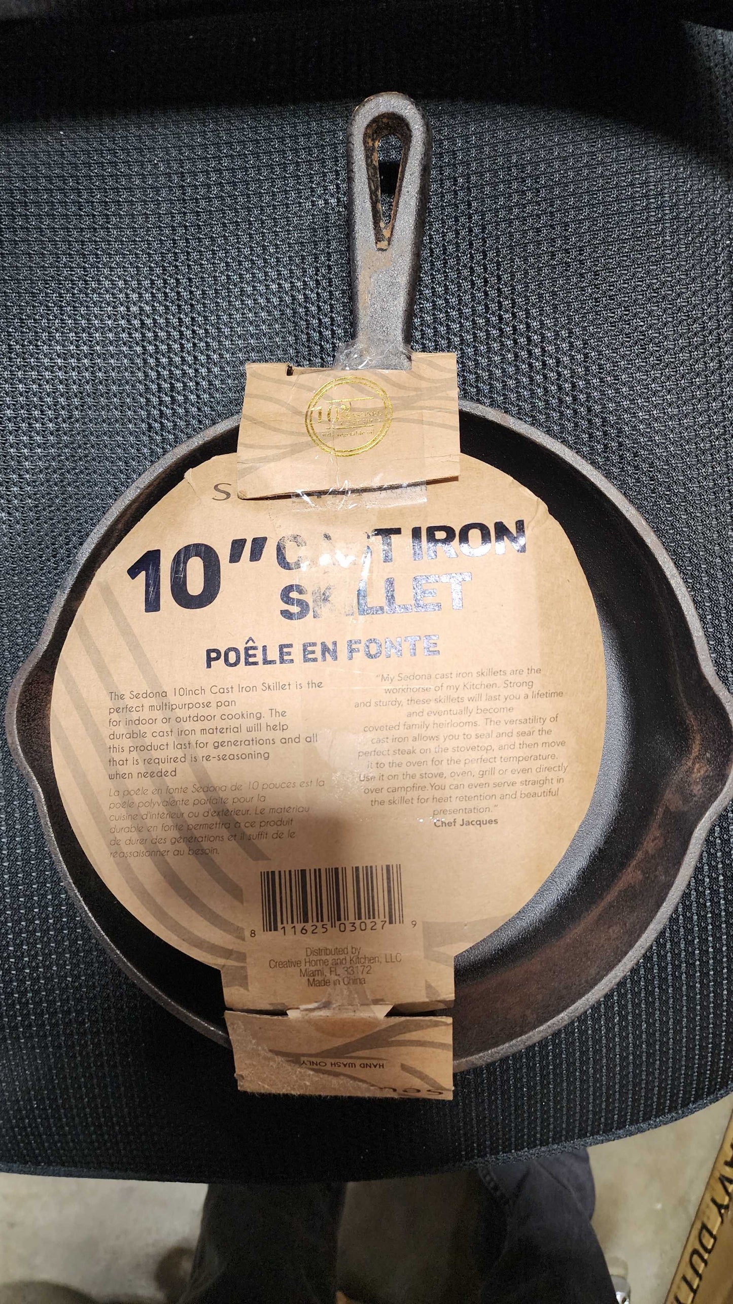 Sedona Kitchen 10" Cast Iron Skillet