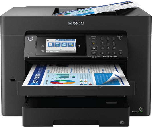 Epson Workforce Pro WF-7840 Wireless All-in-One Wide-Format Printer