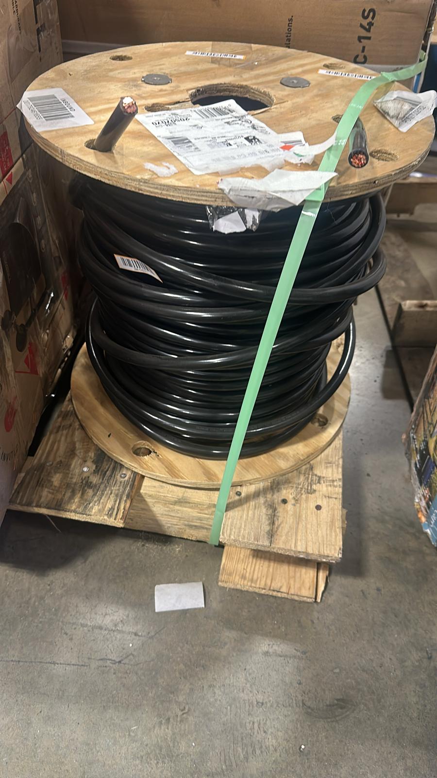 Southwire 250 ft. 3/0 Black Stranded CU SIMpull THHN Wire