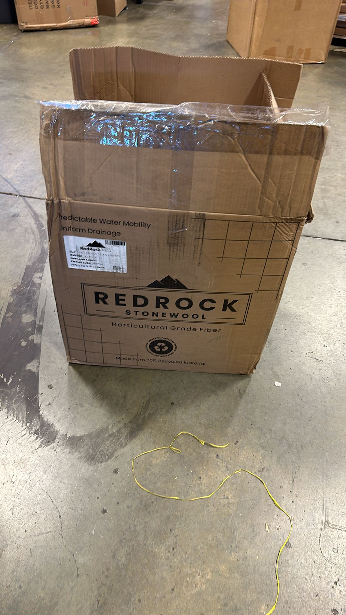 RedRock Starter Block Pro with 42/40 Hole - 6 x 6 x 5.3 in (15 x 15 x 13.5 cm), 48 per case