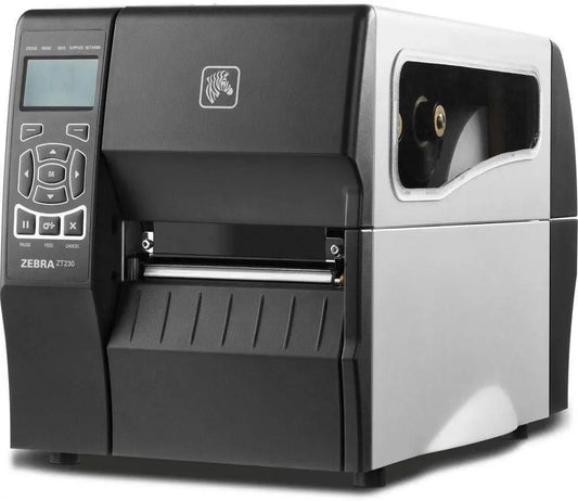 Zebra Ait,Zt230,4in,203dpi,Direct Thermal,Tear,Power Cord With Us Plug,Serial An