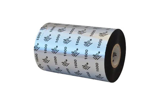 Zebra 1600 Wax Ribbon - 4.33 in x 229 ft (19Pack) - 01600GS11007