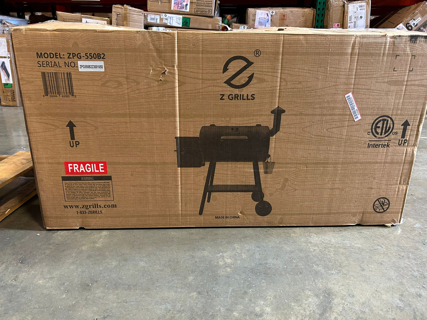 Z Grills ZPG-550B2 Smoke Engine Pellet Grill