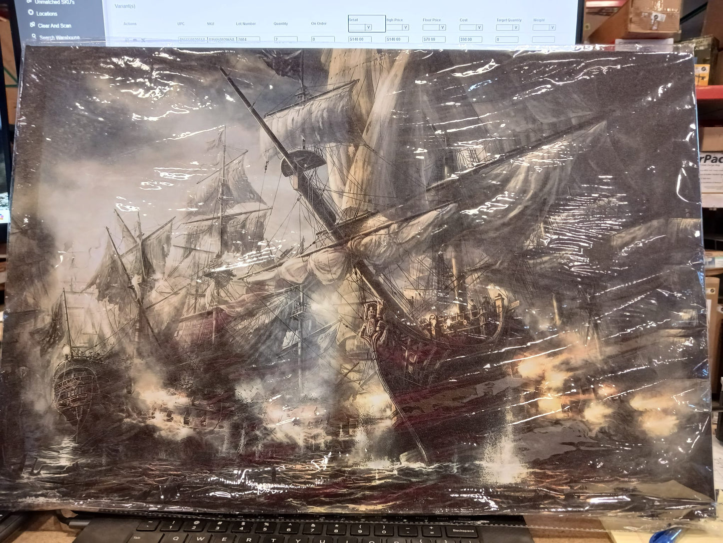 Battle of Pyke Canvas Art