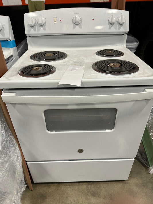 GE® 30" Free-Standing Electric Range JBS160DMWW