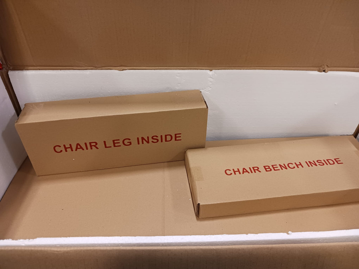 SkyLuxe 4 Piece Dining Chairs and Bench - No table