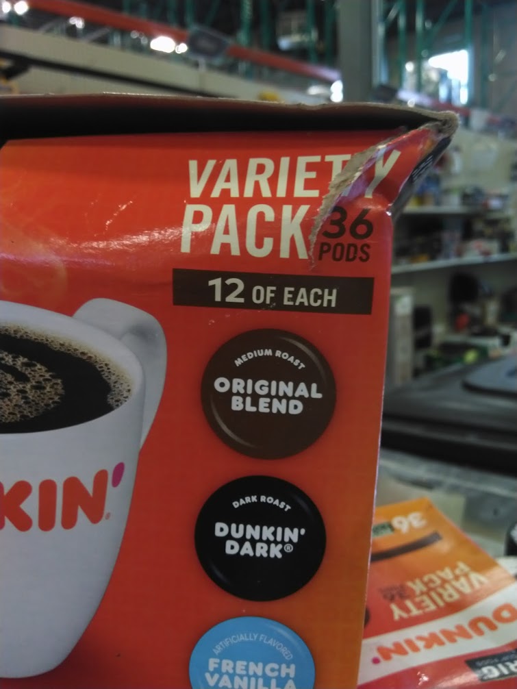 Dunkin' Coffee Single-Serve K-Cup Variety Pack, Pack of 36 K-Cup