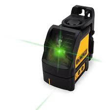 DEWALT 100 ft. Green Self-Leveling Cross Line Laser Level with Case, DW088CG