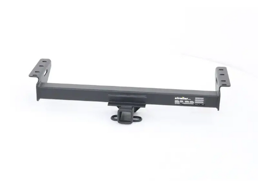 etrailer Trailer Hitch Receiver - Custom Fit - Matte Black Finish - Class III - 2"