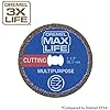 Dremel Max Life EZ545HP 1-12" (38.1mm) High Performance Diamond Wheel , Blue