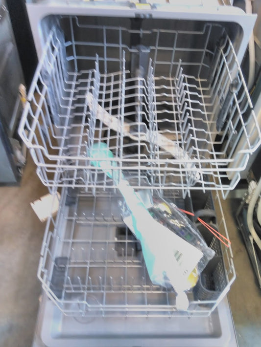 GE® ENERGY STAR® Top Control with Plastic Interior Dishwasher with Sanitize Cycle & Dry Boost - Stainless Steel
