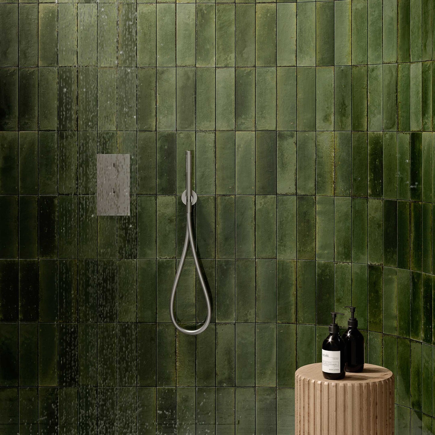 Look Oliva Sample Look Series 2.5" x 9.5" Porcelain Subway Wall Tile 2.5" x 9.5" - Oliva Emerald Green