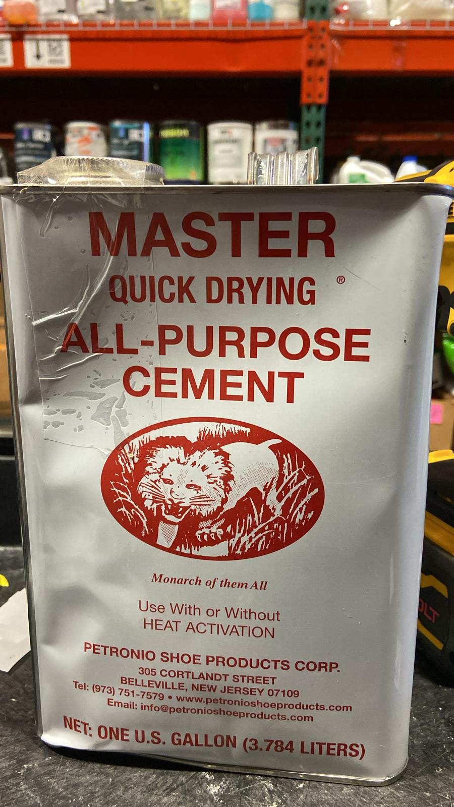 MASTER QUICK DRYING ALL-PURPOSE CEMENT