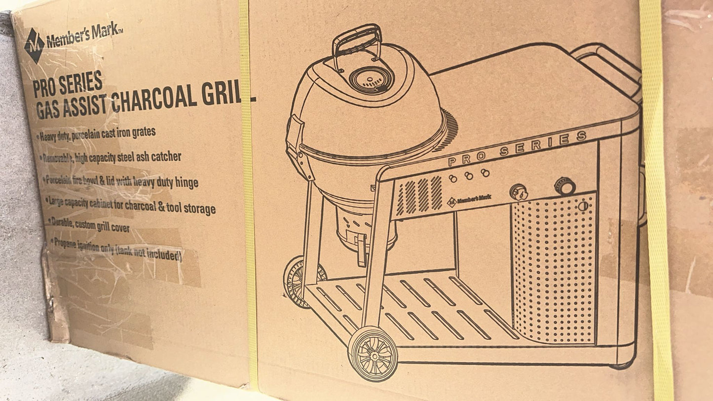 Member's Mark Pro Series Gas Assist Charcoal Grill