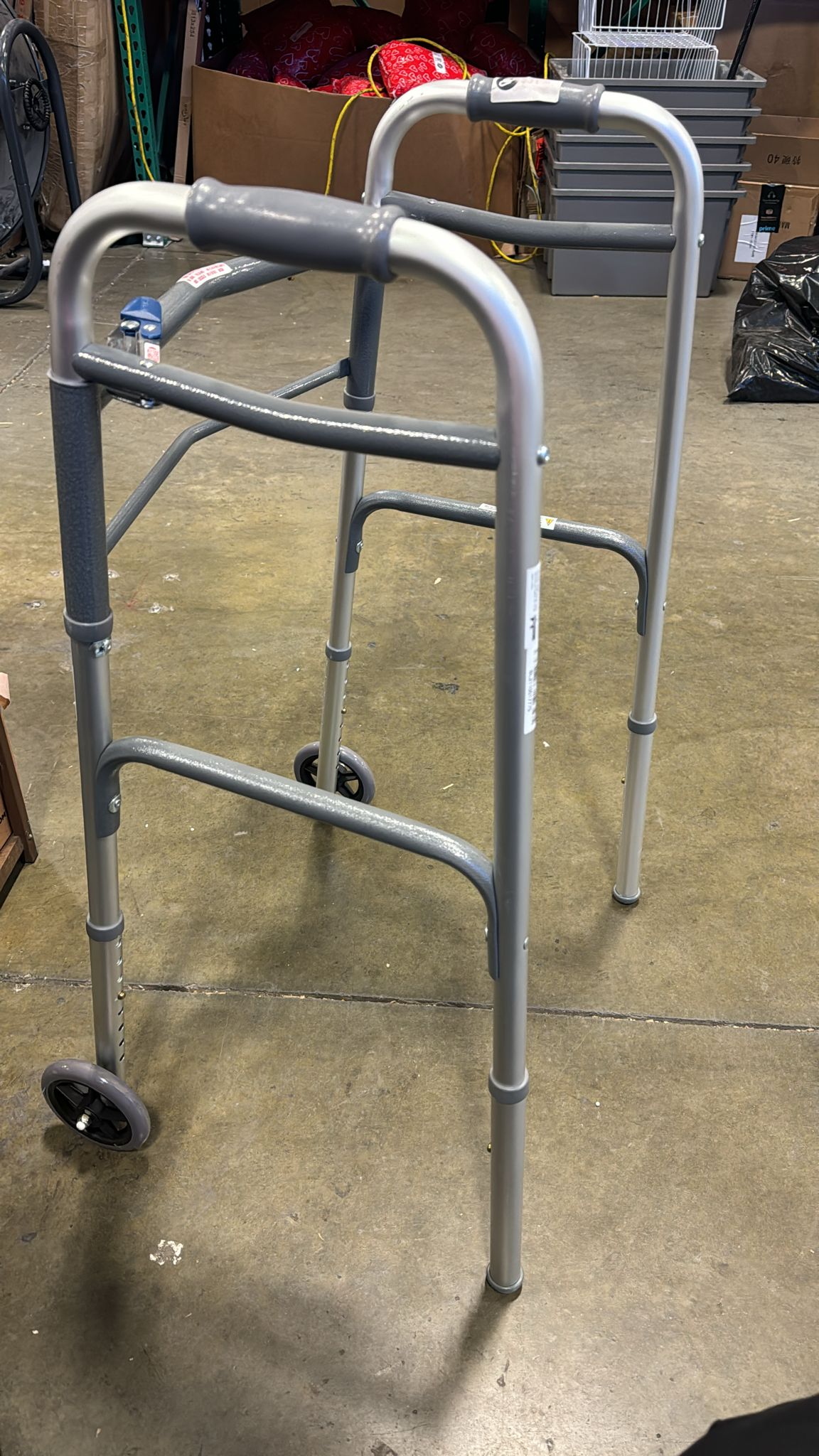 Like New Aluminum Folding Walker