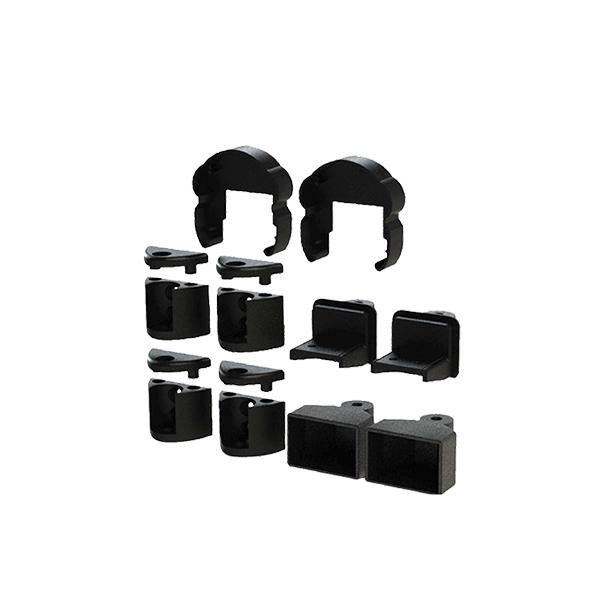 Pellinore Satin Black Stair Bracket Kit