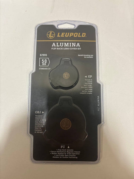 Leupold Alumina 50mm and Standard EP Flip Back Lens Cover Kit