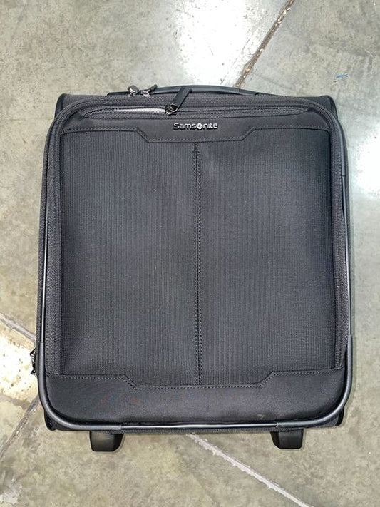 Samsonite Silhouette 17 Black 2 Wheeled Underseater Carry On Luggage 1390161041