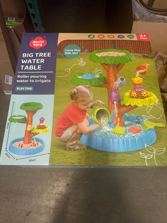 Premium Kids Water Table with Sand and Water Play Areas, Perfect for Outdoor Play, Durable and Safe Outdoor Water Tables, Unique Tree Design, Sand and Water Table, Water Table for Toddlers