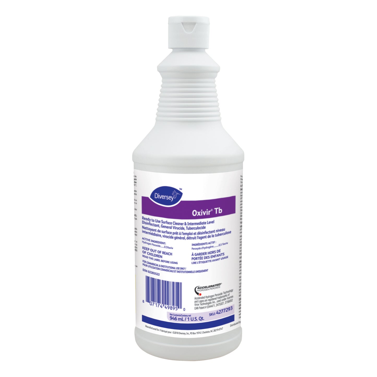 Diversey Oxivir Tb Disinfectant Cleaner